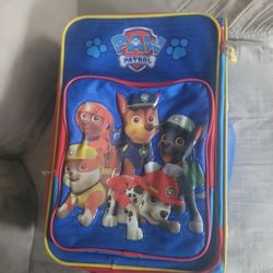 paw patrol suitcase
