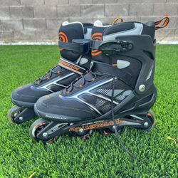 Rollerblade Men's Zetrablade Inline Skates Size 11 Black/Orange