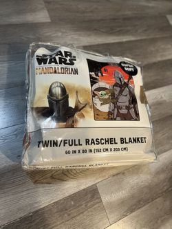 Baby Yoda Twin Blanket 60in x80in 