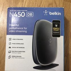 Belkin Wi-Fi Router Open Box