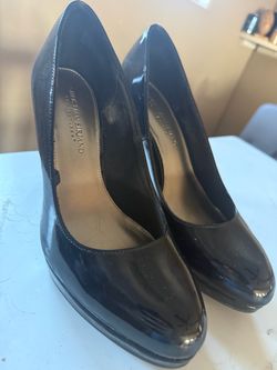 Christian Siriano for Payless Black Patent Platform Heels