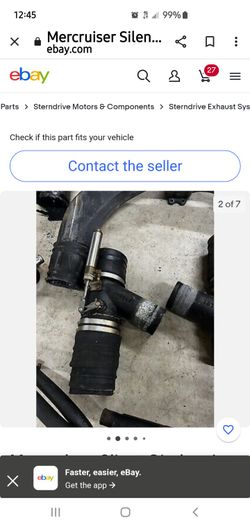 Mercruiser Volvo Omc Exhaust  Diverter