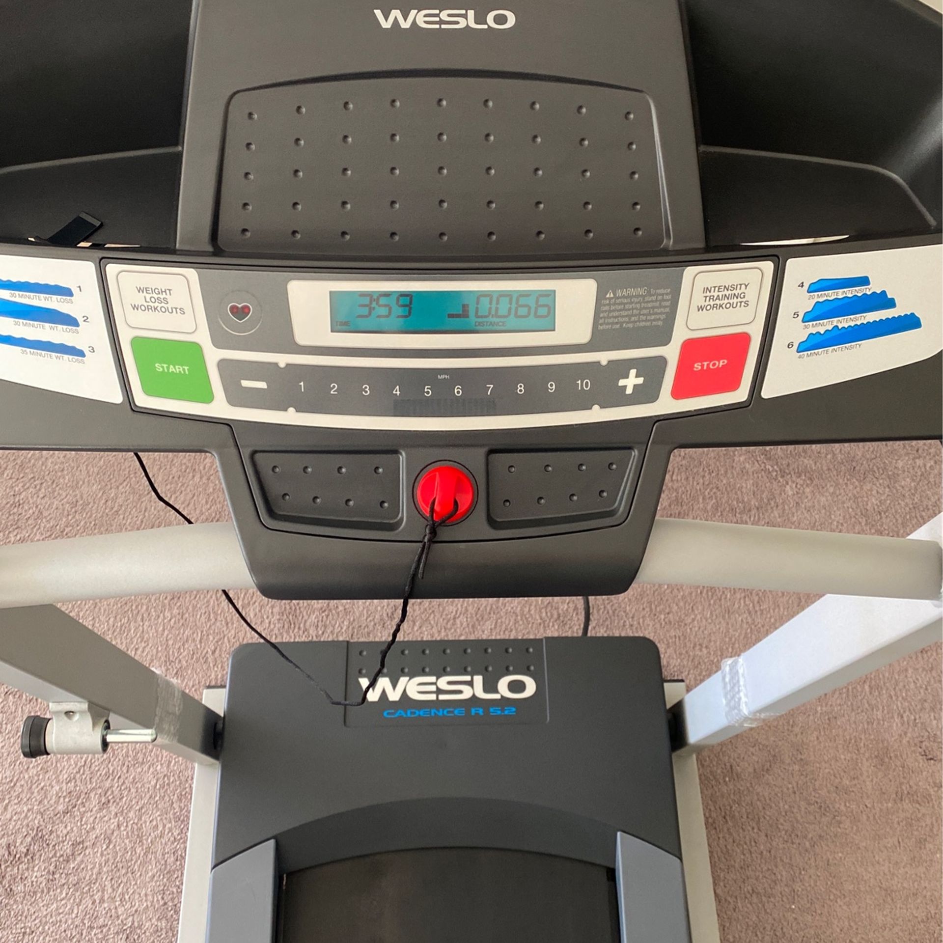 Weslo Cadence R 5.2 Walking Treadmill