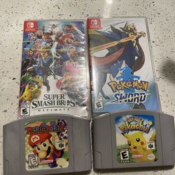Switch And N64 Games 