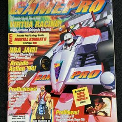 GamePro Magazine Issue 59 (June 1994) Virtua Racing Mortal Kombat