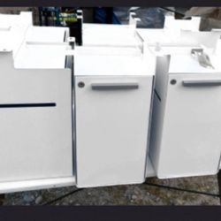 White Under Mount Storage Locker  