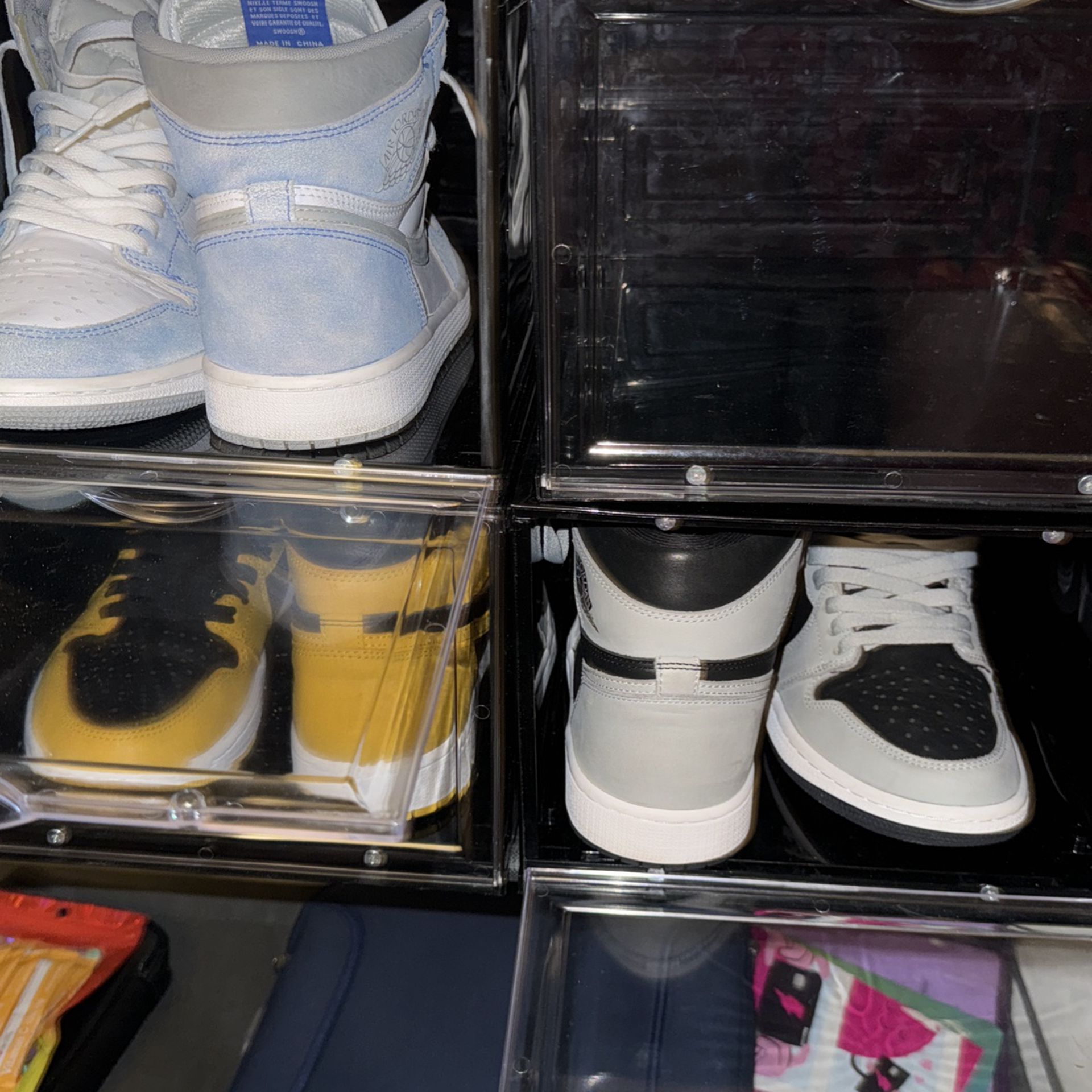 Jordan 1, Display Box Sneakers Worn Once Size M9