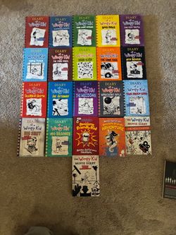DIARY OF A WIMPY KID BOOKS 1-18 ALL HARDCOVER PERFECT CONDITION