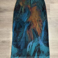 Zara Artistic Midi Skirt