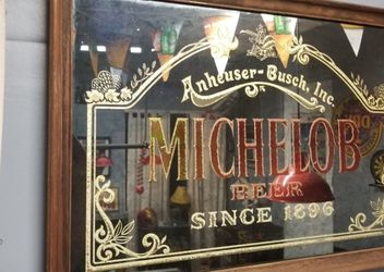 Michelob Beer Mirror (Vintage)