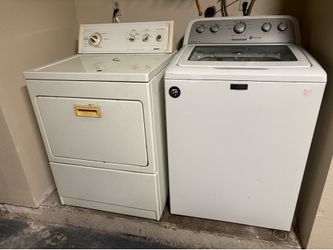 Washer and dryer