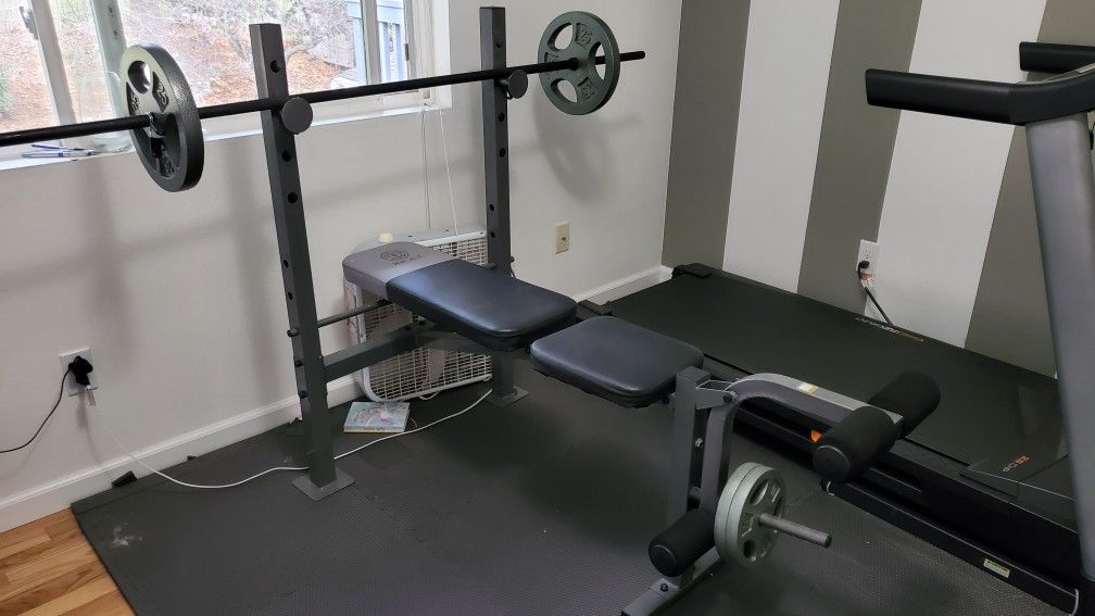 Bench Press with weights