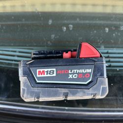 M18 Milwaukee 5.0 Battery