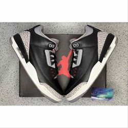 Jordan 3 Black Cement 10.5 Men
