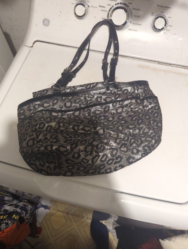 Coach Cheetah Print Bag