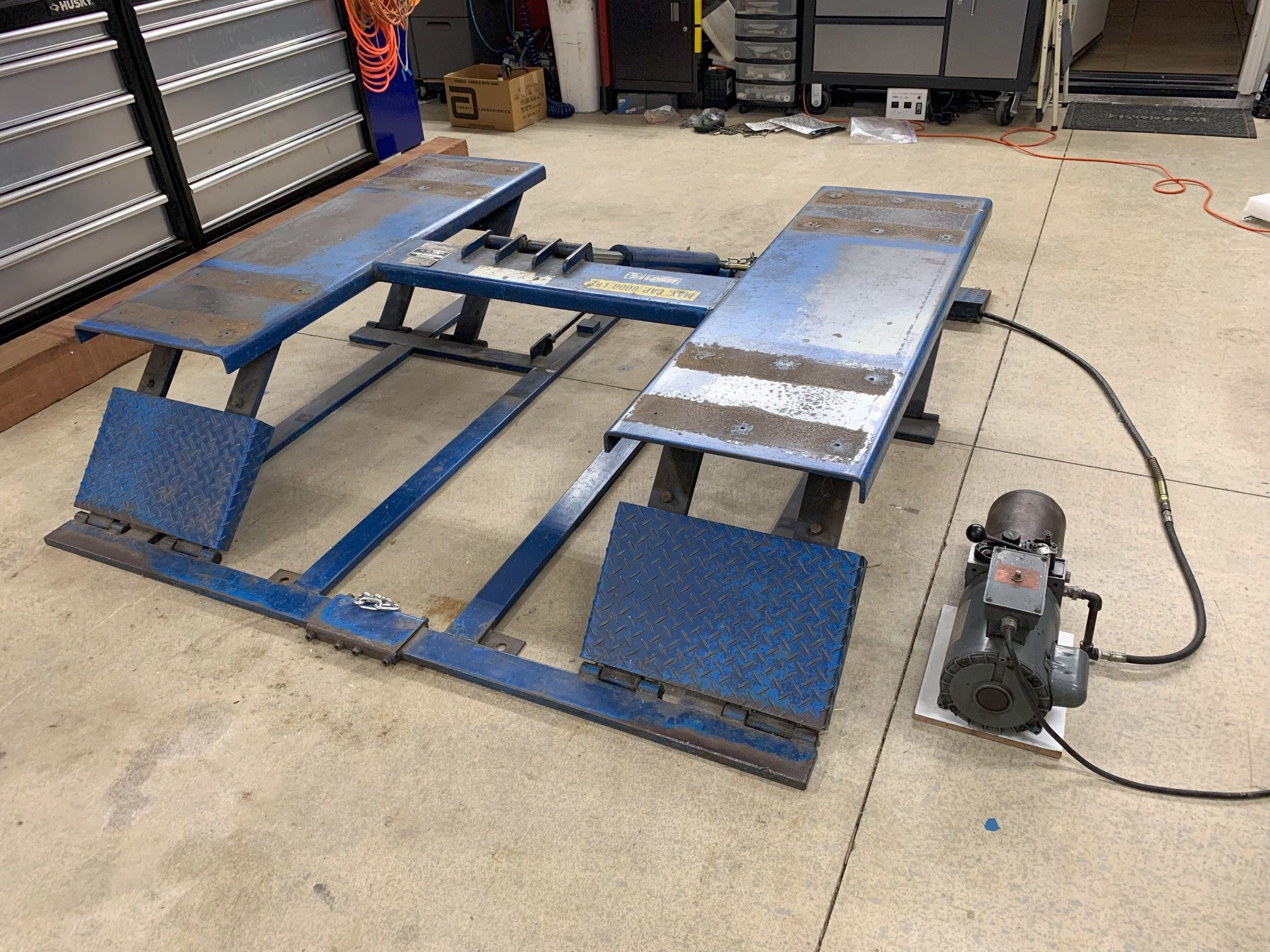 6000lbs Automotive car vehicle lift Benwil PL-6P