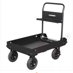 38 in. W All-Terrain Folding Tool Cart