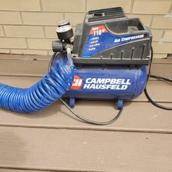 Campbell Hausfeld FP209000DI Air Compressor 2 Packs 2GAL 100 PSI TOOL , great for inflation, brad nailing,
