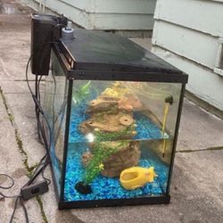 10 gal fish tank 