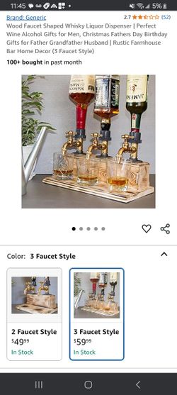 Liquor Bottle Faucet