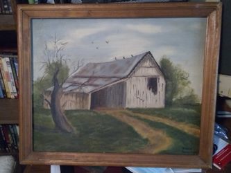 Acrylic painting