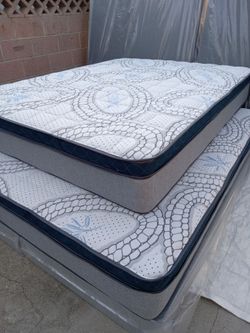 King Size Mattress Pillow Top New