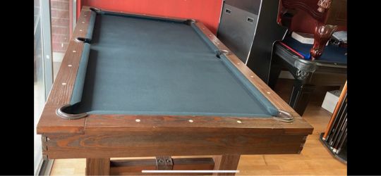 New pool table slate top. Can install. Billiard tables