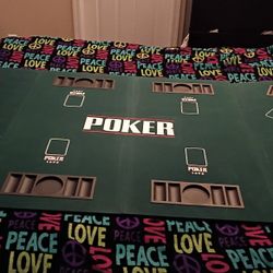 Folding Poker Table 