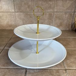 Two Tier Cupcake Stand 