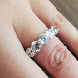 Sterling Silver Cz Ring