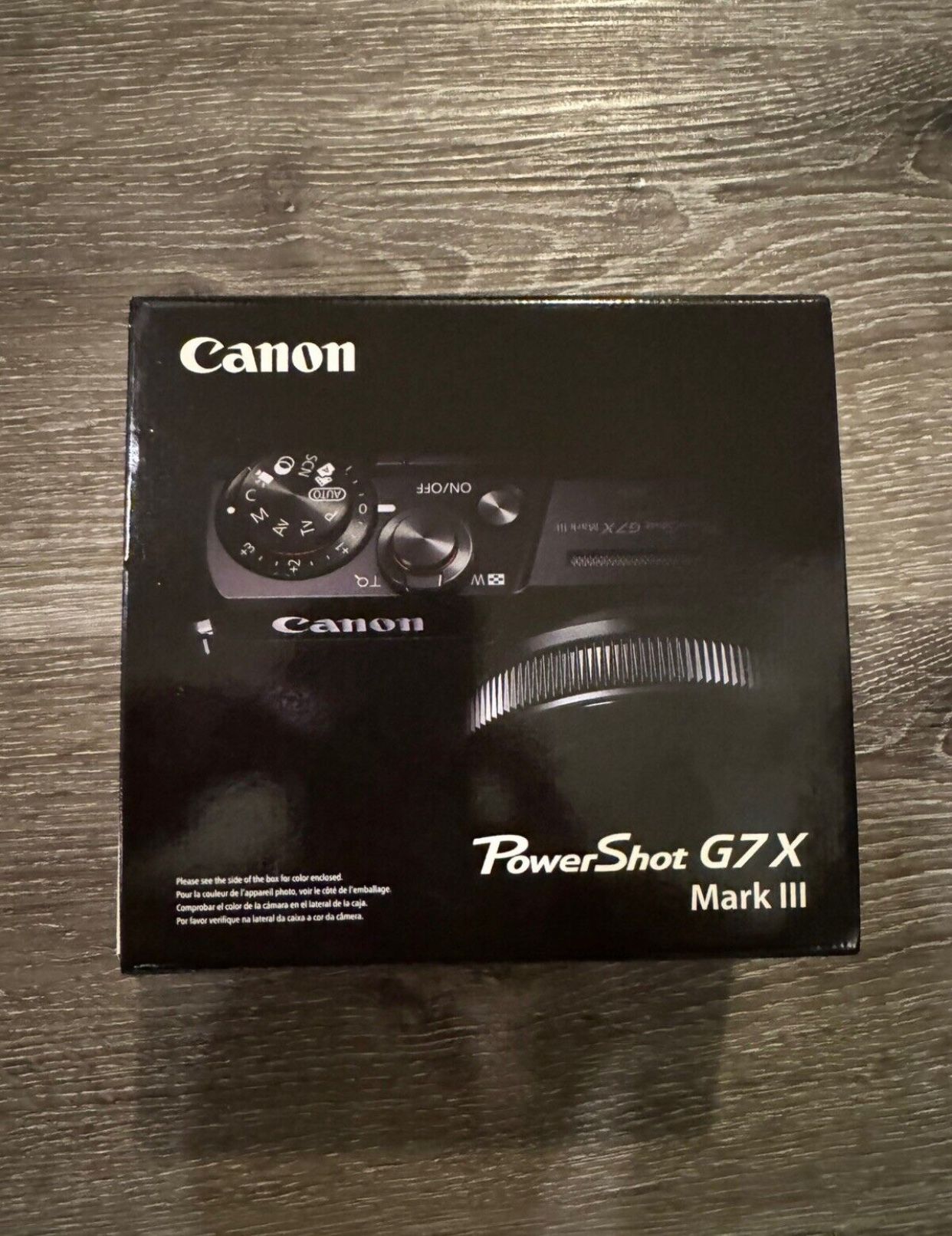 NEW Canon PowerShot G7 X Mark III - 20.1MP Point & Shoot Digital Camera - Black