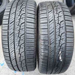 2 USED TIRES SUMITOMO 215/55/18