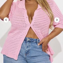 Fashion Nova crochet Top