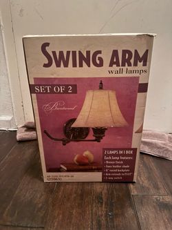 Brentwood Swing Arm Wall Lamps (Sconces)