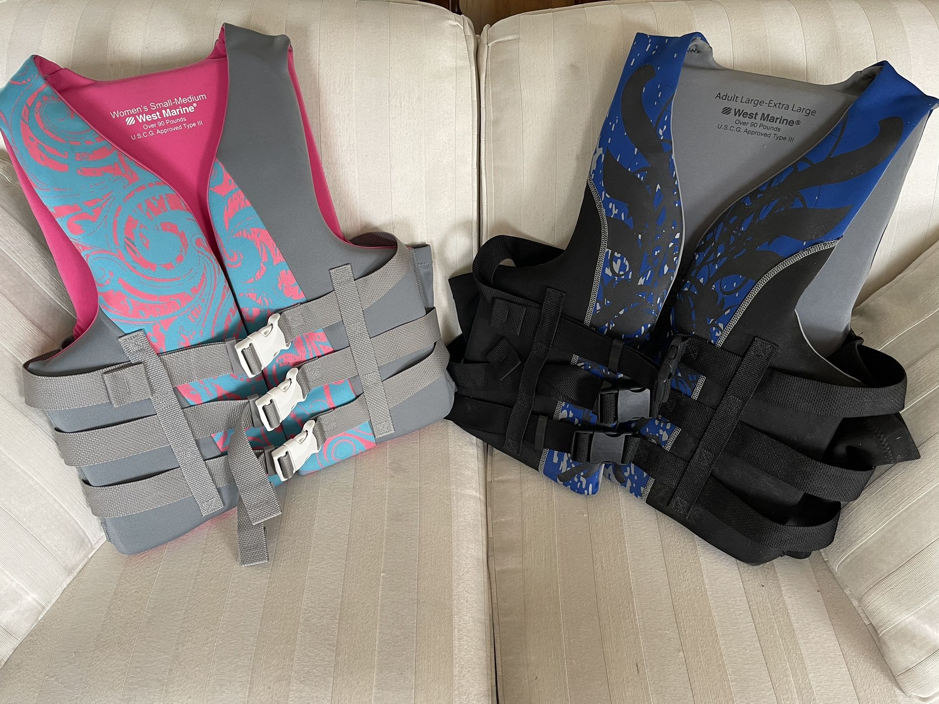 Make & Female Watersports Ski Vests