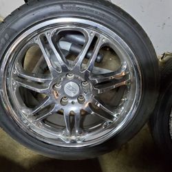 Tire and rims