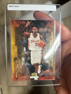 2004 Upper Deck LeBron James Freshman Season #23 LeBron James NBA Basketball Trading Card