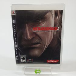Metal Gear Solid 4 Guns of the Patriots (Sony PlayStation 3 PS3, 2008)
