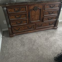 Italian Marble Top dresser