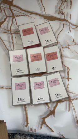 Miss Dior perfume vials 8 count new authentic $30 all price FIRM