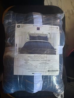 Lush Decor 3-Piece Quilt Set Full/Queen Navy