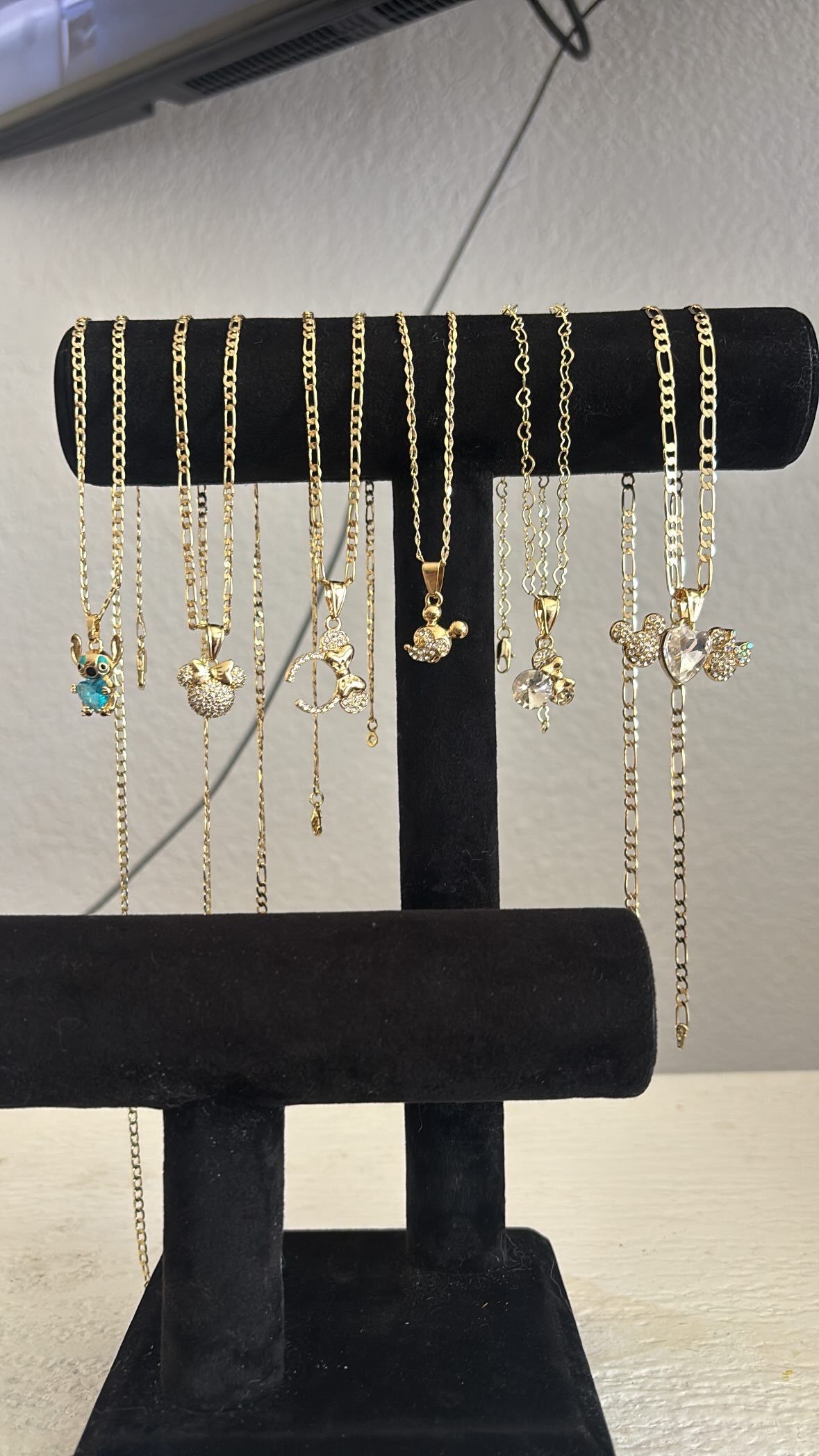 Disney Gold Dipped Necklace