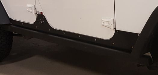 Original Classic Side Protection (Wrangler Rock Rails) for 07-18 Jeep Wrangler JK Unlimited