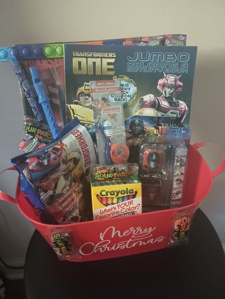 Transformers Gift Basket