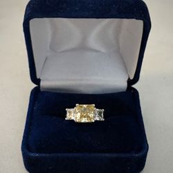 Yellow Sapphire Ring