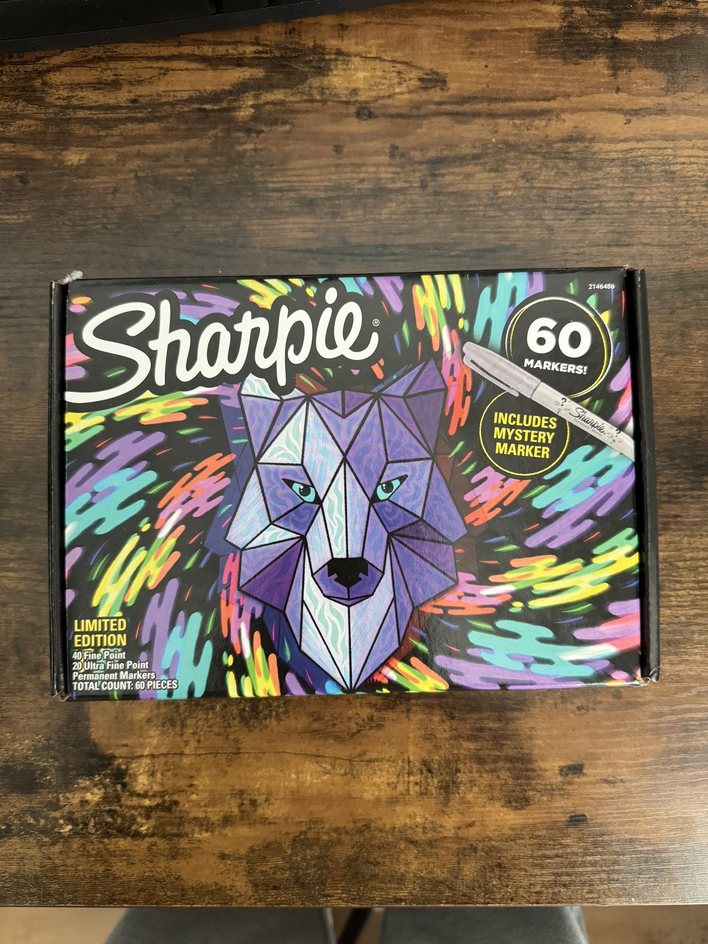 Sharpie Permanent Markers Limited Edition Set Fine/Ultra Fine Point Markers 60c