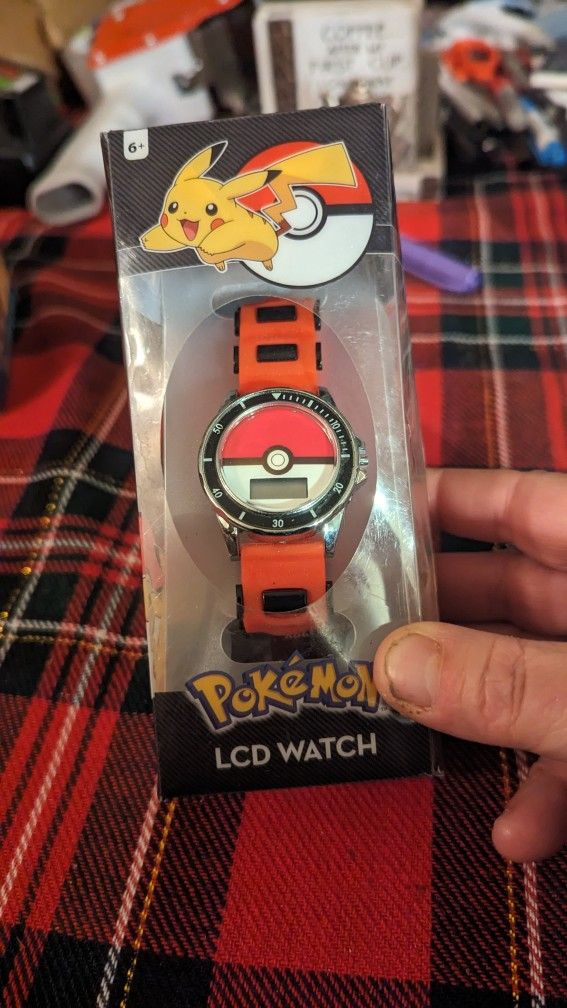 NEW IN BOX Pokemon LCD Watch Make Offer