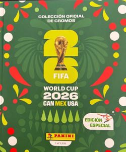 If you have the special edition Mexico Panini FIFA World Cup Hardcover album I’m up to trade for it. Text me for my offer.