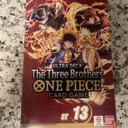 Ultra Deck The Three Brothers One Piece 