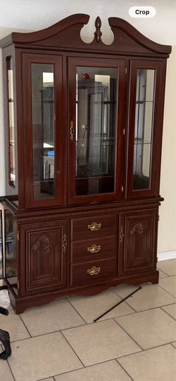 Cherrywood China cabinet